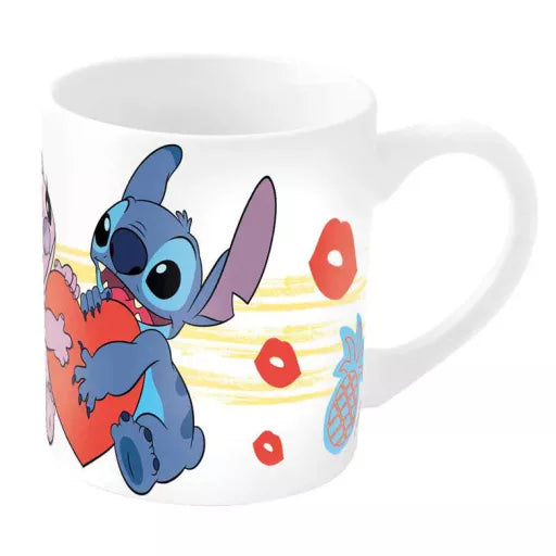 🌺 Mug en porcelaine Disney Lilo & Stitch – The Star Dog Heart – 235 ml
