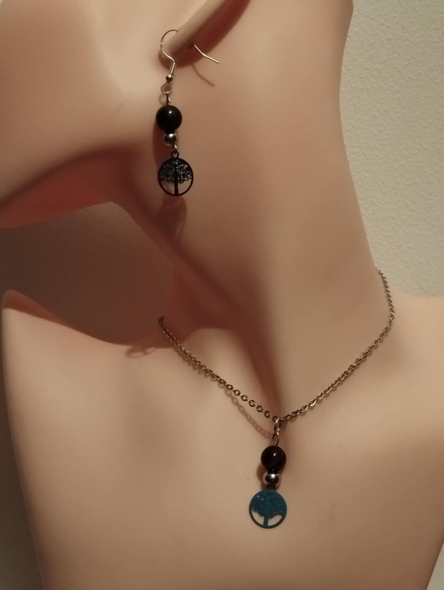🌳 Parure Arbre de Vie – Œil du Taureau