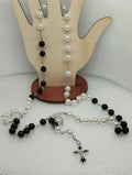 Chapelet en pierres naturelles et perles en verre