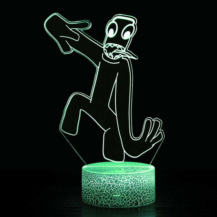 🟢💡 Lampe 3D Green – Rainbow Friends Roblox