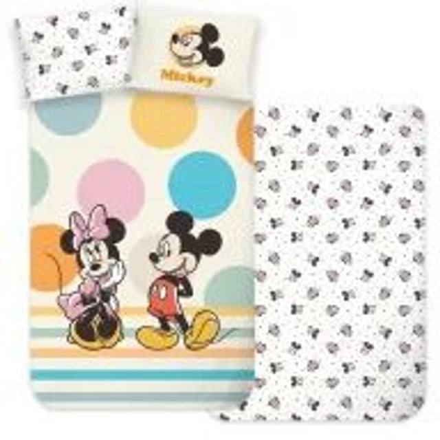 🐭⭐ Parure de lit enfant Disney Mickey Duo – 100 x 135 cm