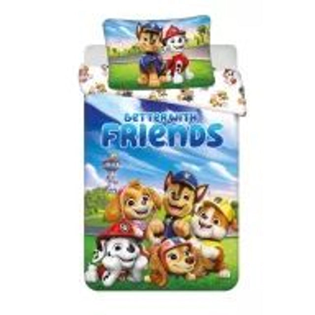 🐾💖 Parure de lit enfant Paw Patrol – Better With Friends ✨