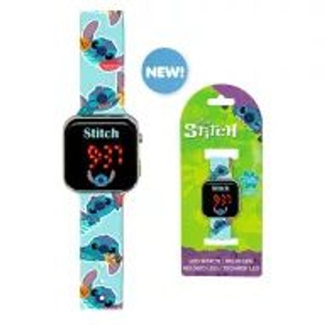 Montre Digitale LED Lilo & Stitch Leaf – L’Heure des Aventures Exotiques a Sonné ! 🐾💡