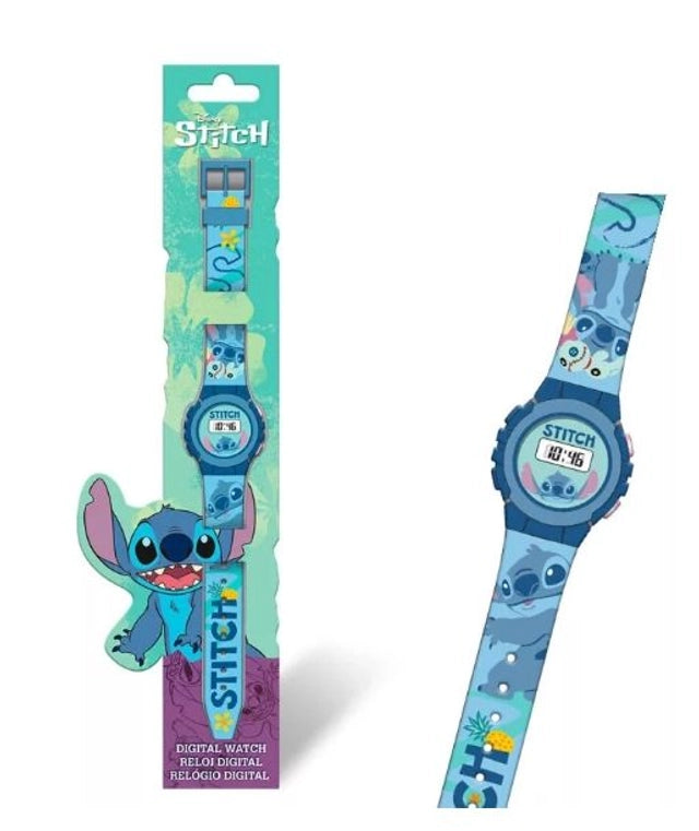 Montre Digitale Lilo & Stitch – L’Heure des Aventures Hawaïennes ! 🐾🌺