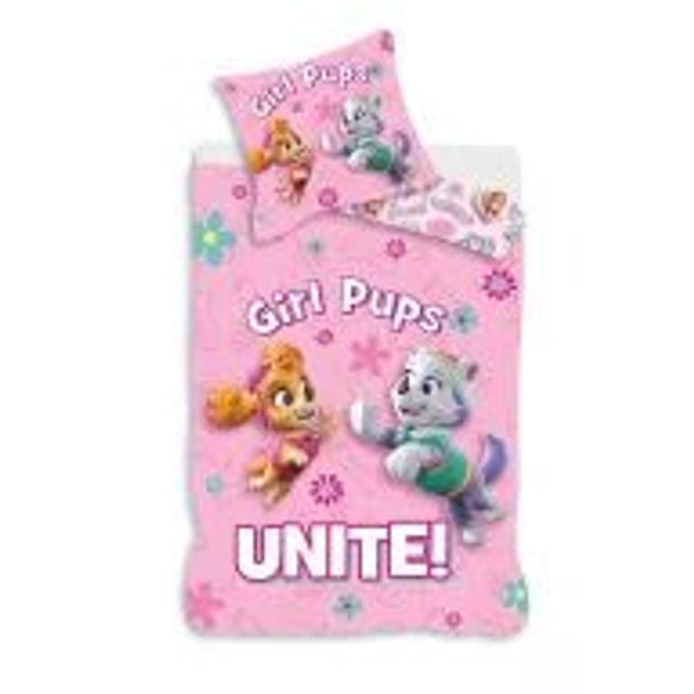 🌸🐾 Parure de lit enfant Paw Patrol – Stella & Everest✨