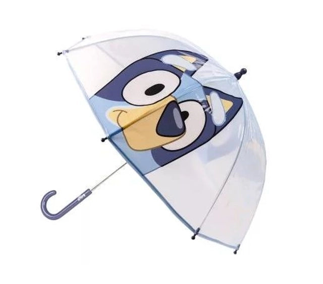 Parapluie Transparent Bluey – Ø71 cm de Bonne Humeur pour Petits Aventuriers ☔🎉