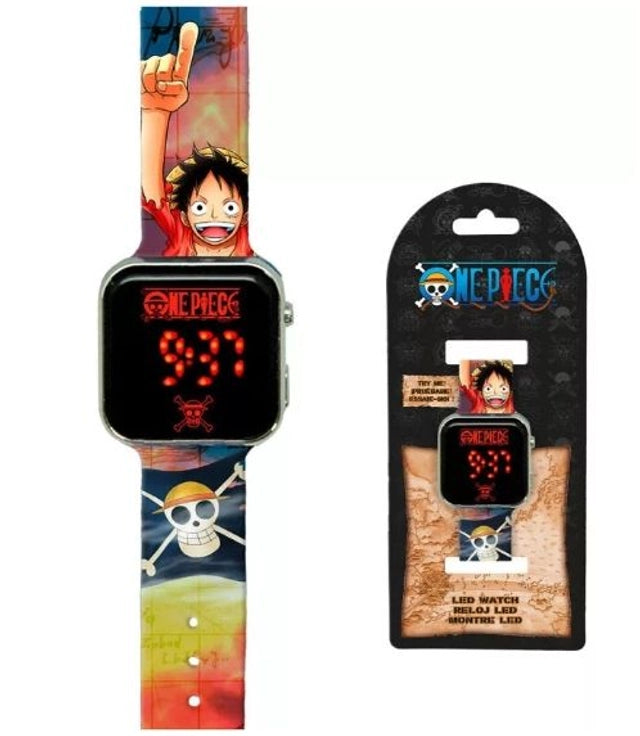 Montre Digitale LED One Piece – L’Heure des Pirates a Sonné ! 🌊⚓
