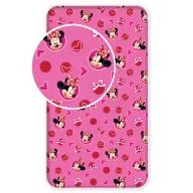 🎀 Drap-housse Disney Minnie – Hearts✨