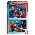 🕷️💥 Puzzle Spiderman – Marvel – 2 × 100 pièces