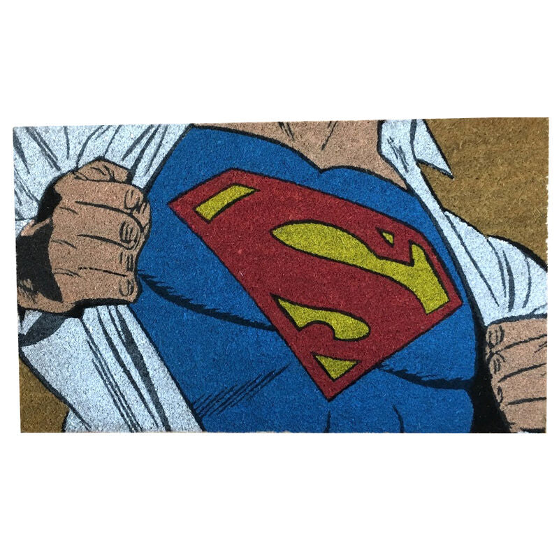 🦸♂️🟥 Paillasson Superman – Clark Kent – DC Comics – 60 × 40 cm