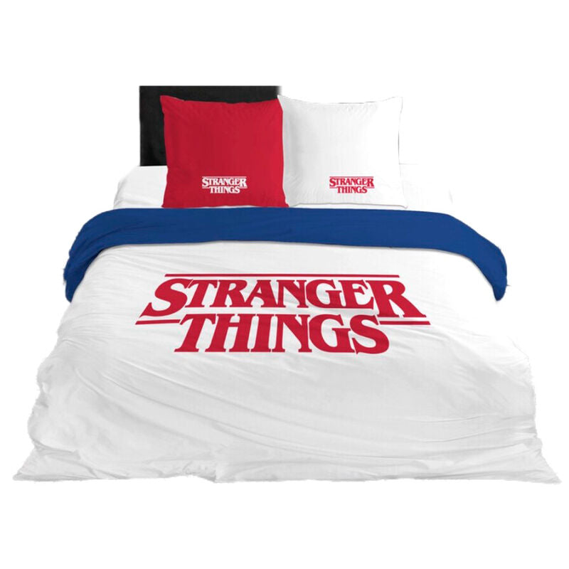 👾🌌 Housse de couette Stranger Things en coton – 240 × 220 cm