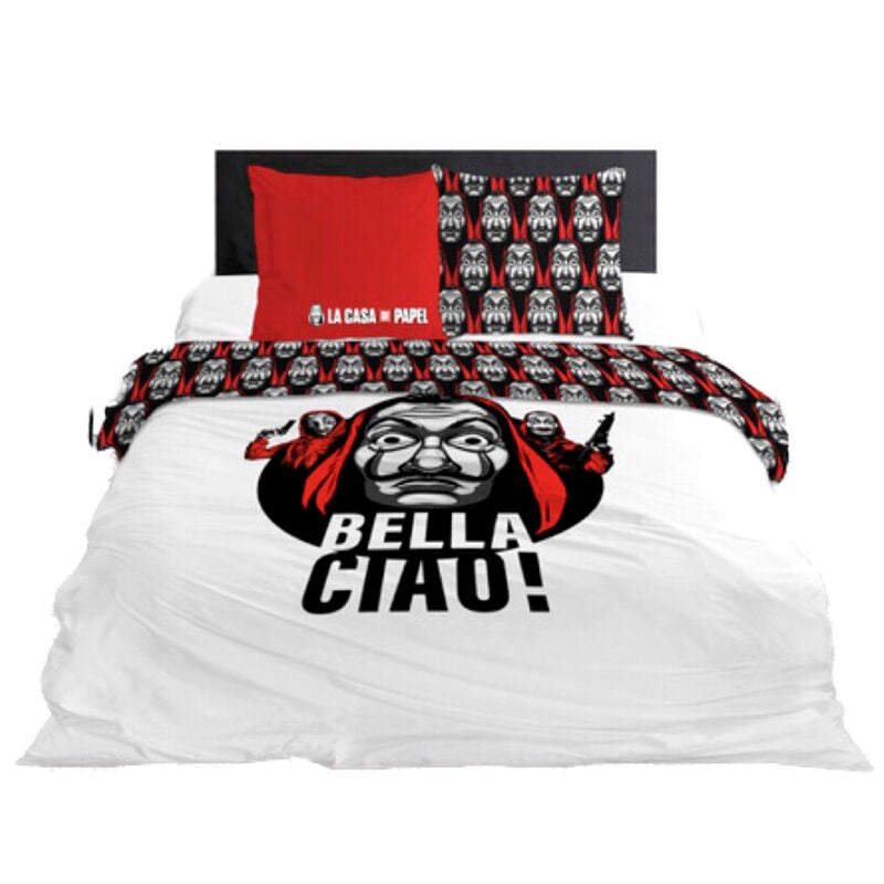 🎭💰 Housse de couette Money Heist – 240 × 220 cm