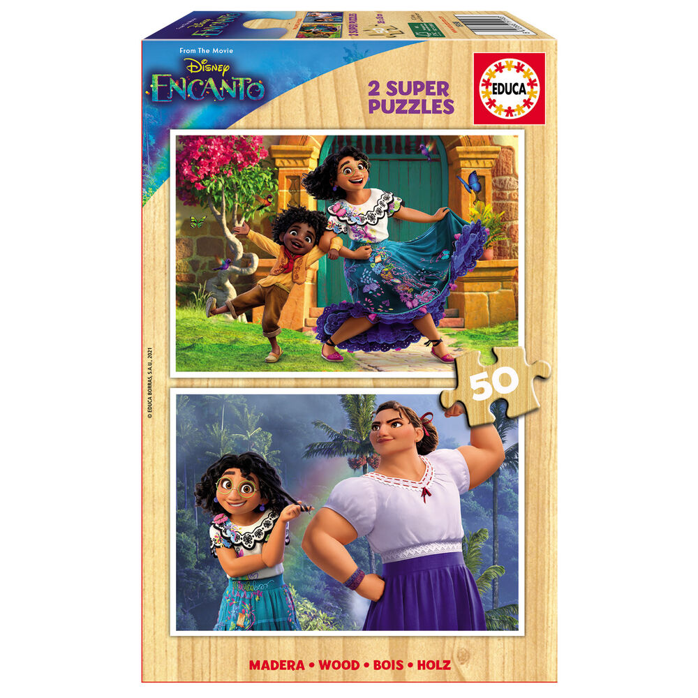 ✨🧩 Puzzle Disney Charm – 2 × 50 pièces