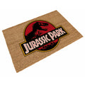 🦖🌴 Tapis de porte Jurassic Park – 60 × 40 cm