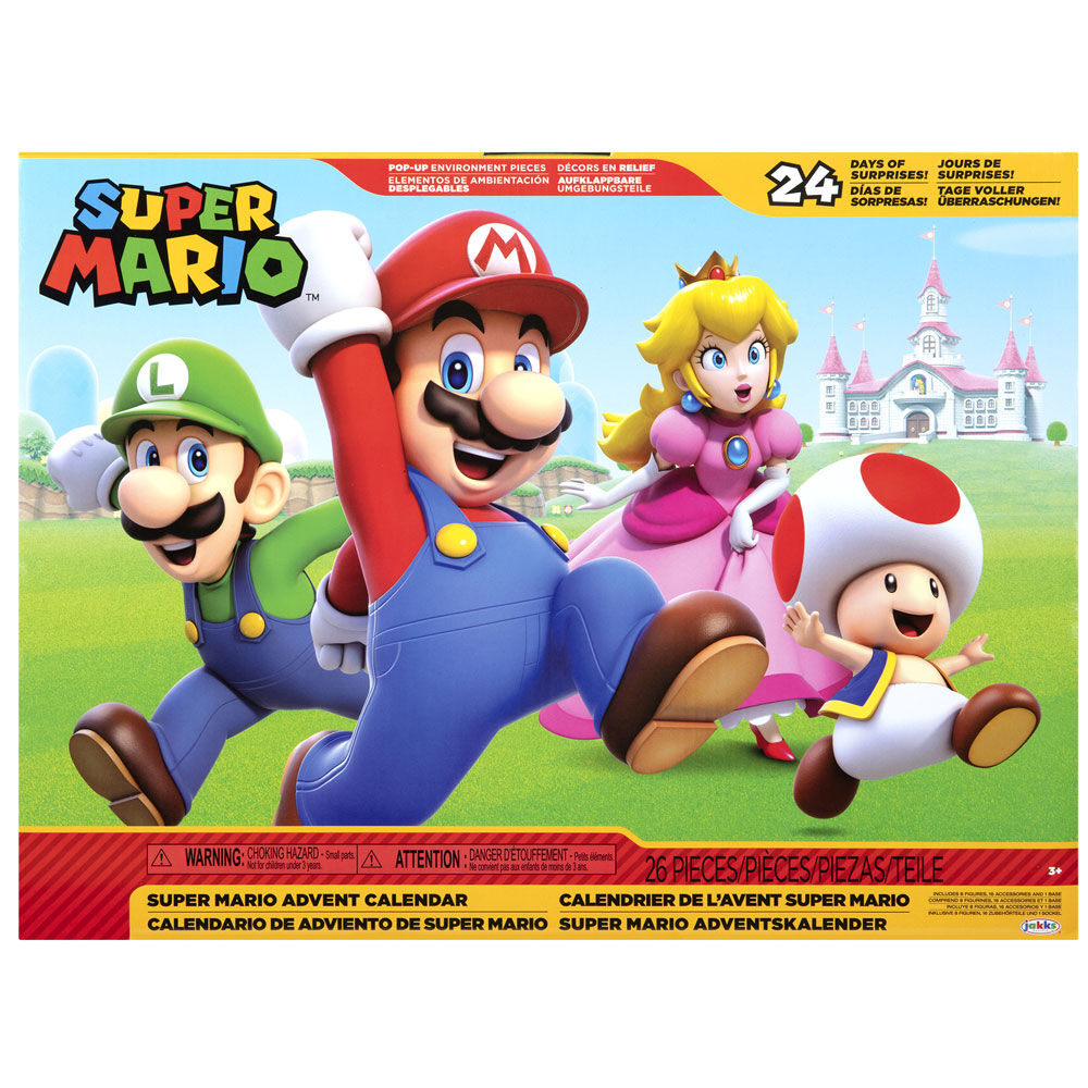 🎁 Calendrier de l’Avent Super Mario Bros – 24 Surprises Pixelisées 💖