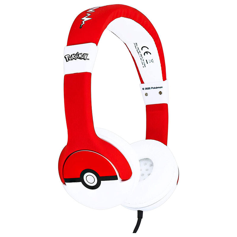 🎧⚡ Casque audio filaire – Pokémon Pokéball