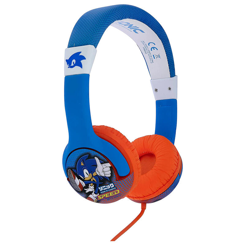 🎧🌀 Casque audio filaire – Sonic le Hérisson