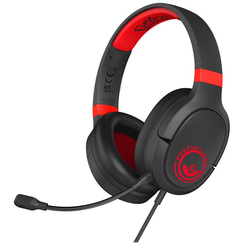 🎧🔥 Casque gaming – Pokémon Noir et Rouge PRO G1