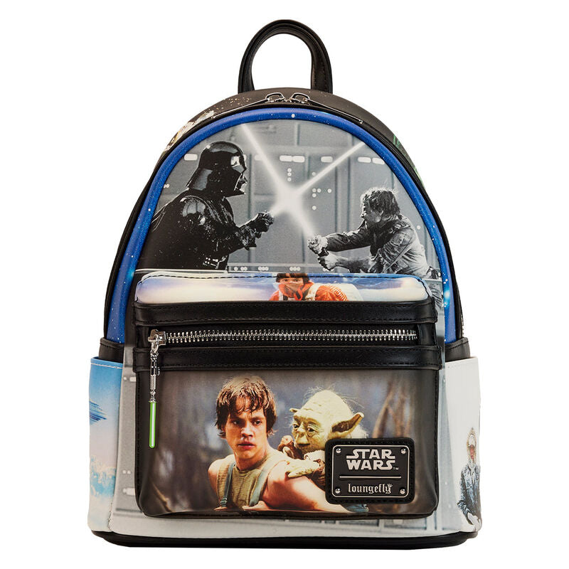 ⭐🛰️ Sac à dos Star Wars : L’Empire contre‑attaque Final Frames – Loungefly (25 cm)