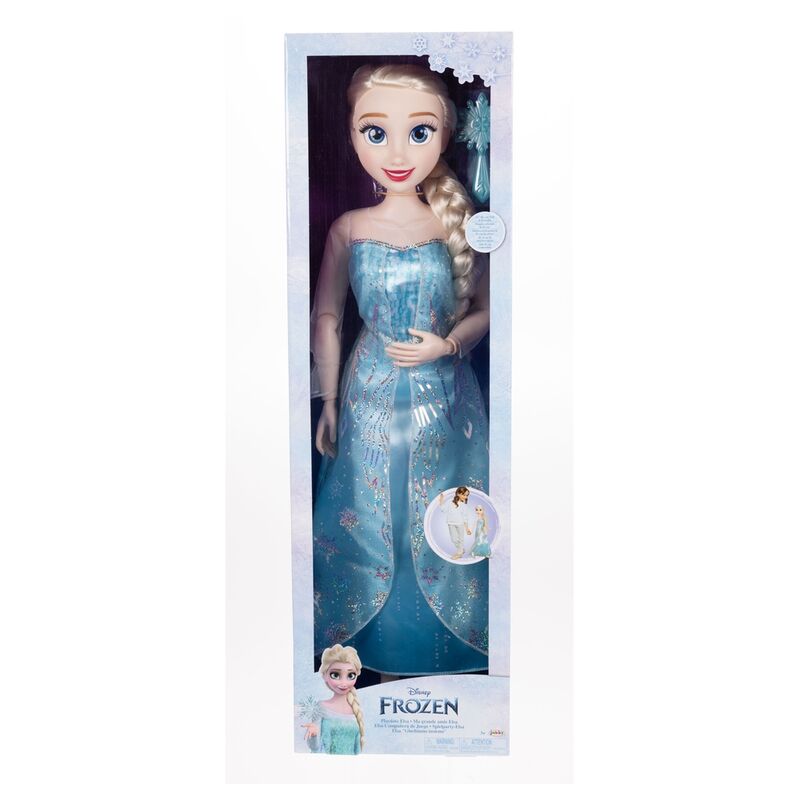 ❄️ Poupée Elsa 80 cm – Disney La Reine des Neiges 👑