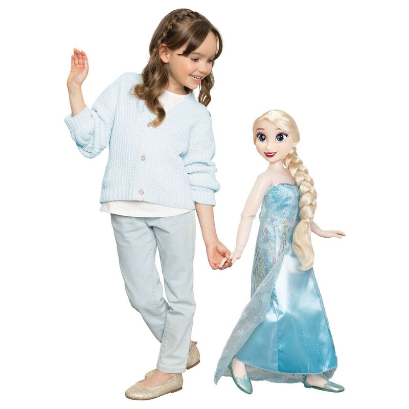 ❄️ Poupée Elsa 80 cm – Disney La Reine des Neiges 👑