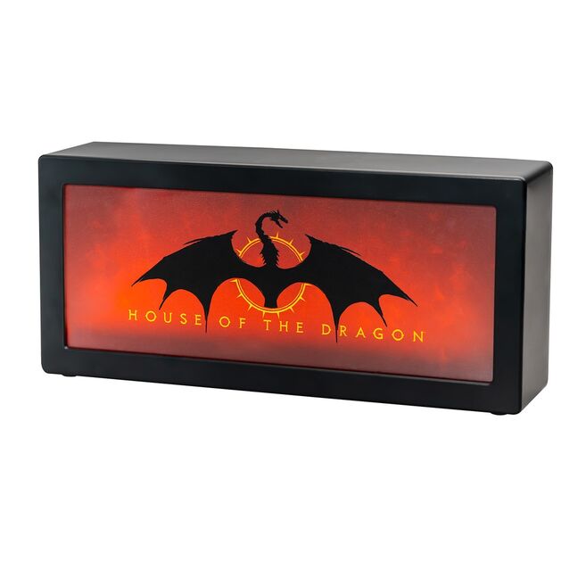 🔥🐉 Lampe à effet flamme – La Maison du Dragon (Game of Thrones)