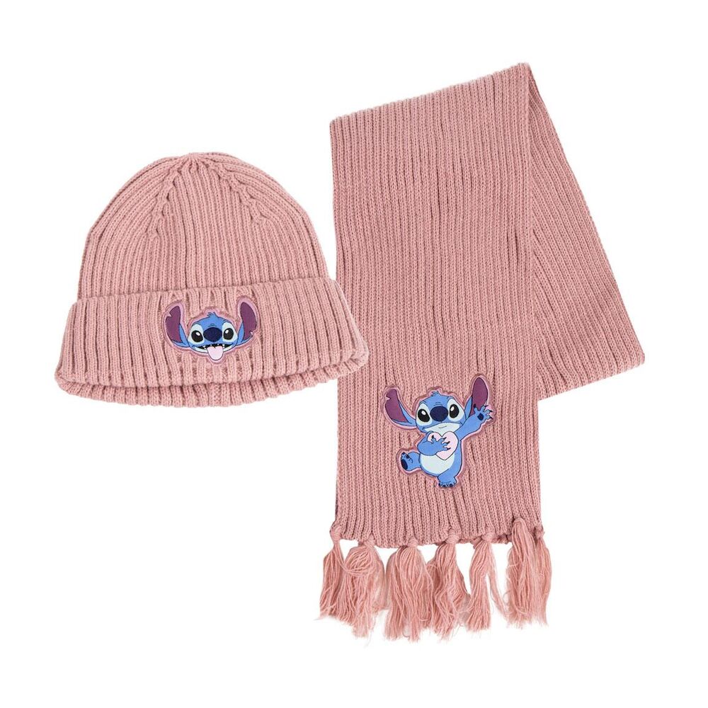 🧢🧣 Ensemble Hiver Stitch – Chapeau & Écharpe