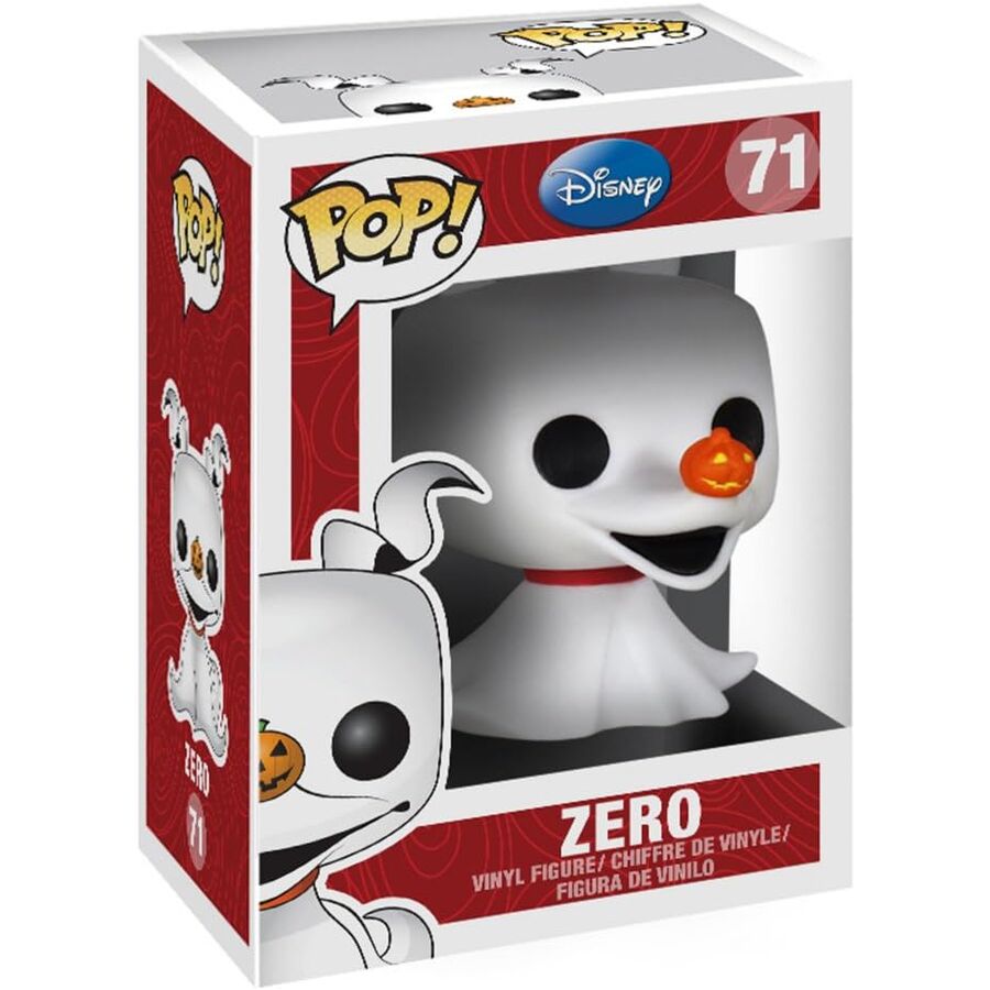 👻 Figurine Funko POP – Zero (9 cm) – Nightmare Before Christmas 🎁