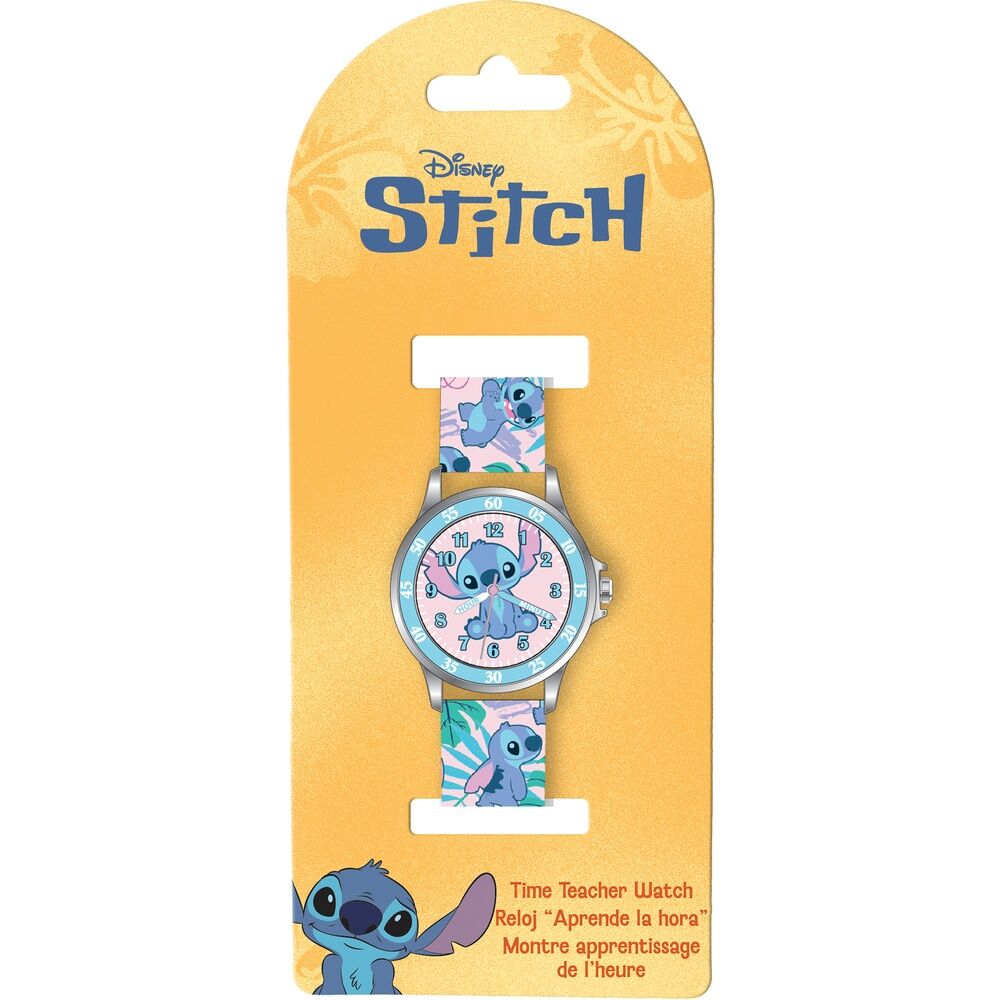 ⌚🌺 Montre analogique – Stitch (Disney)