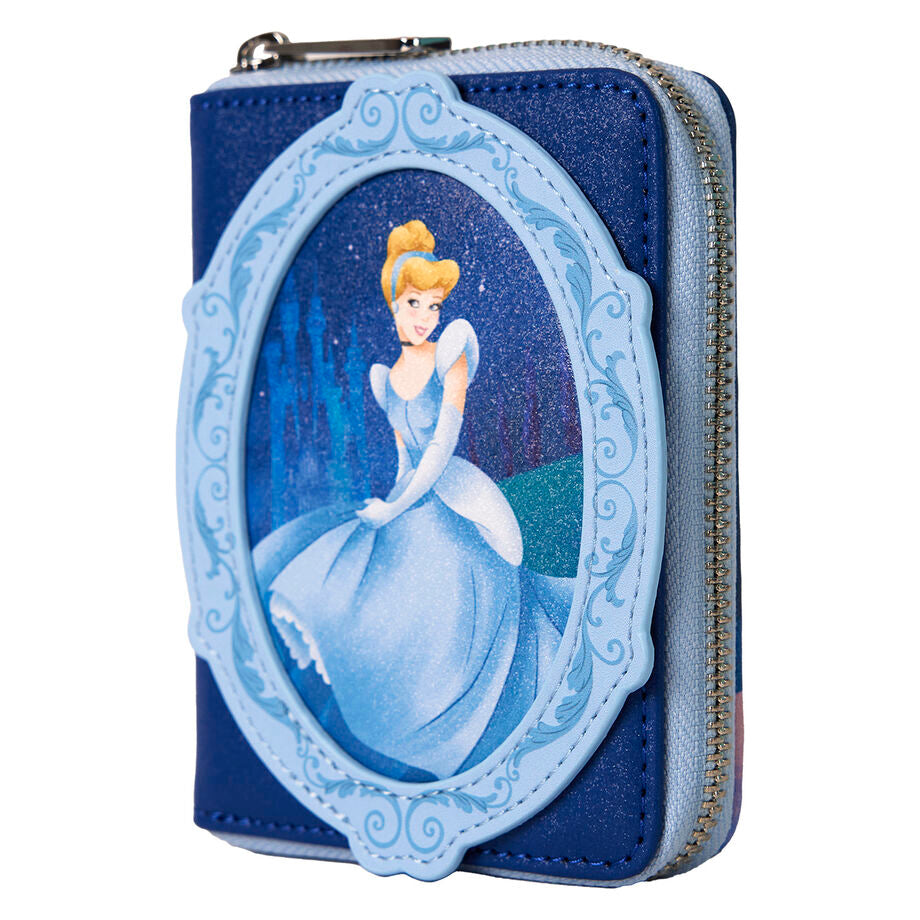 💙 Loungefly Disney – Portefeuille Cendrillon 75e Anniversaire