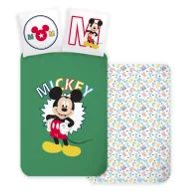 🐭⭐ Parure de lit Disney Mickey – Letters 🎉✨