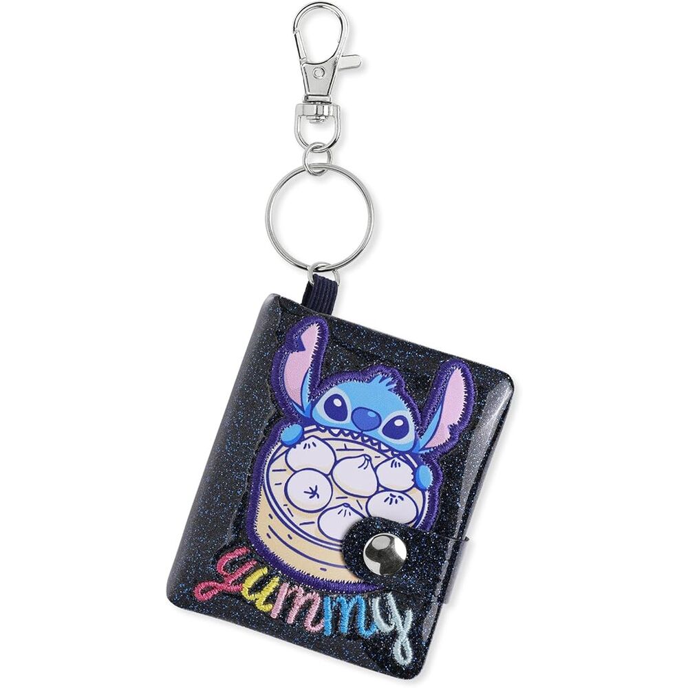 💙📒🔑 Bloc-notes porte-clés Stitch – Disney