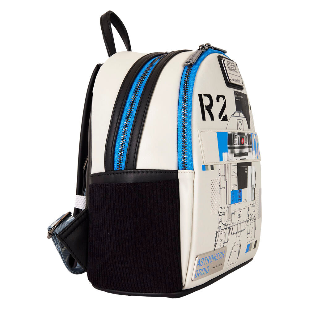 🌟 Loungefly Star Wars – Sac à Dos R2-D2 26 cm