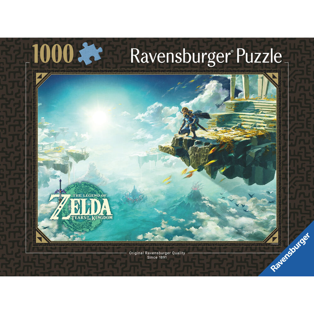 🗡️🌿 Puzzle La Légende de Zelda – 1000 pièces