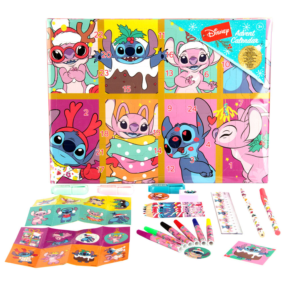 💙 Calendrier de l’Avent Disney Stitch – 24 Jours de Créativité Tropicool 🎁