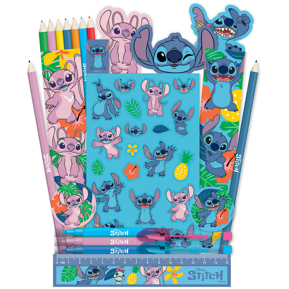 💙 Calendrier de l’Avent Disney Stitch – 24 Jours de Papeterie Tropicool 🎁