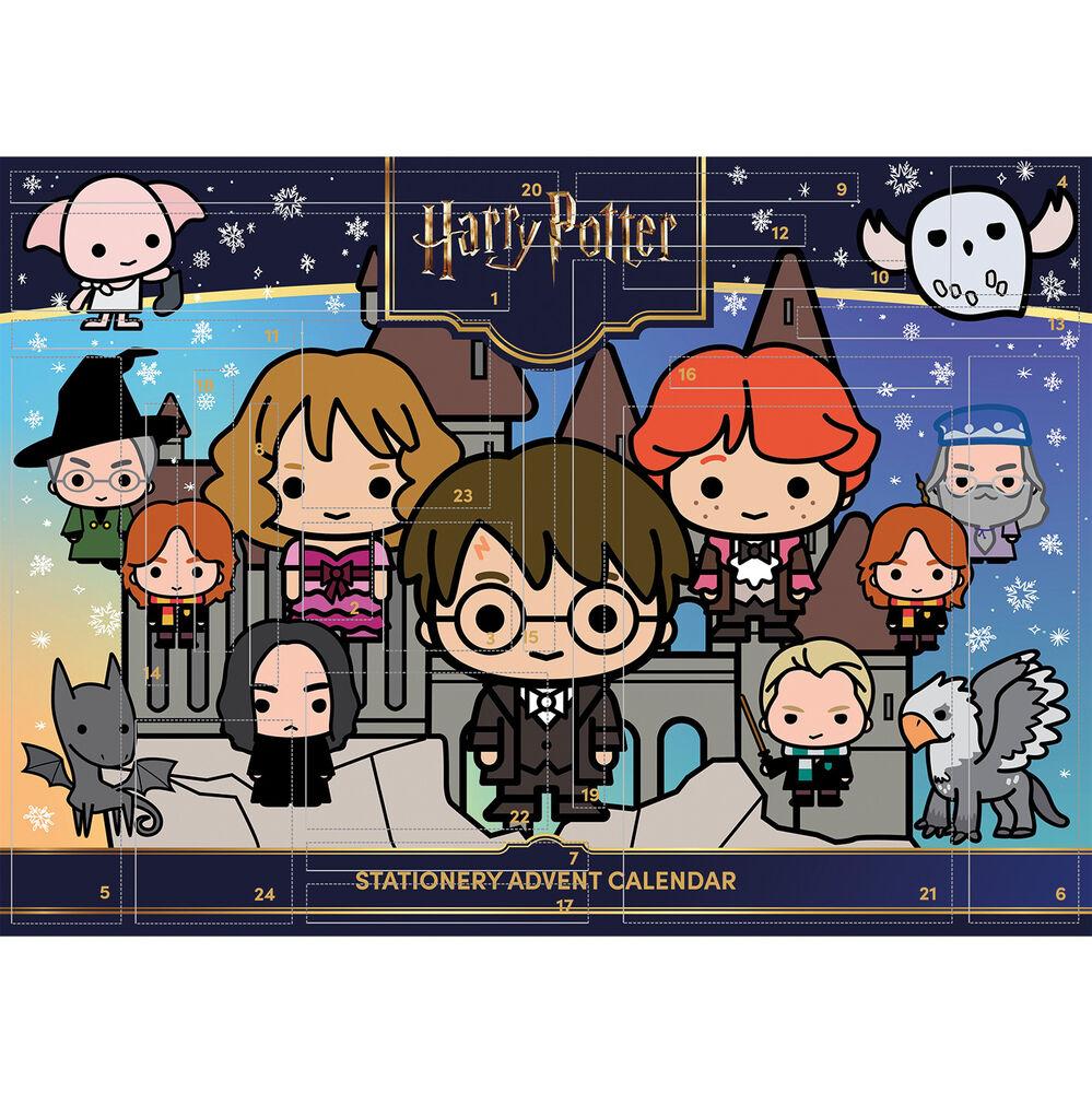 Calendrier de l’Avent Harry Potter – 24 Jours de Papeterie Enchantée 🎁