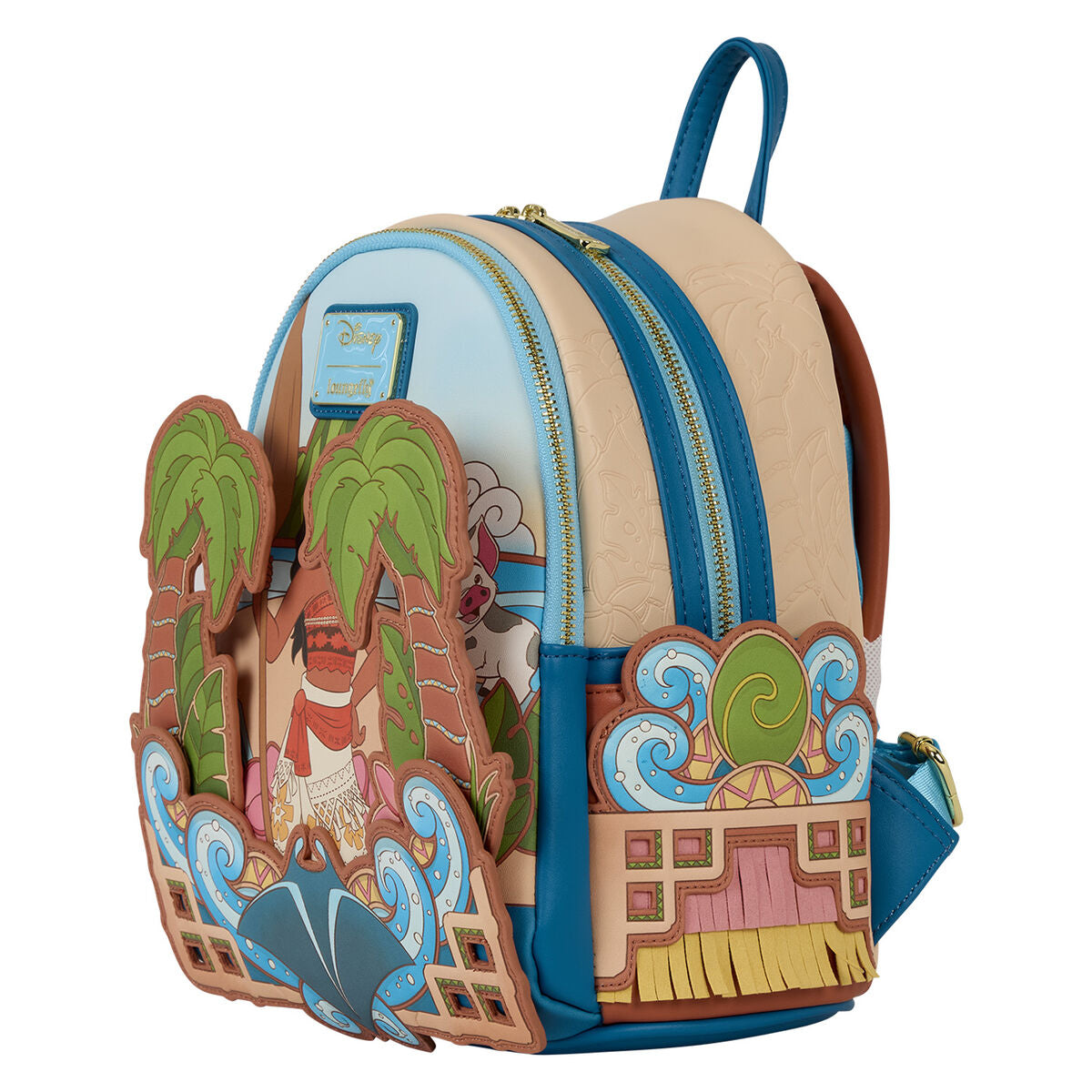 🌴 Loungefly Disney – Sac à Dos Vaiana (26 cm)