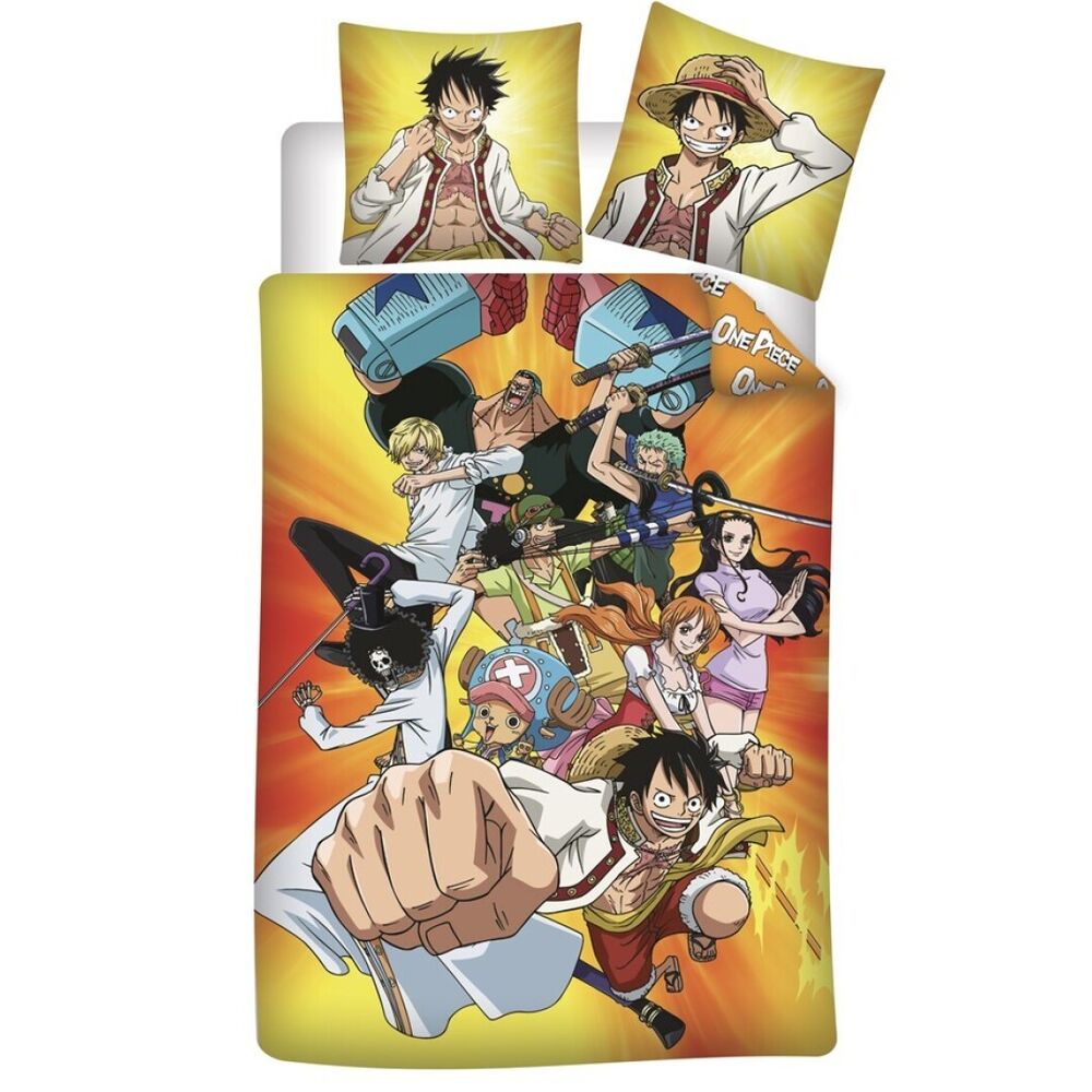 ☠️🏴☠️ Housse de couette One Piece – 140 × 200 cm