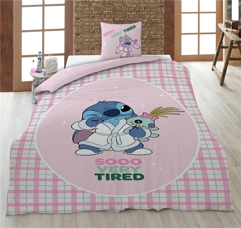 💙🌺 Housse de couette Stitch Disney 💙🌺  – 140 × 200 cm