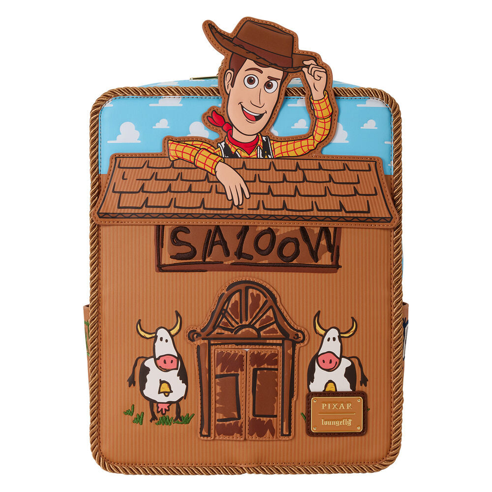 Loungefly Disney Pixar – Sac à Dos Woody 30e Anniversaire (28 cm)