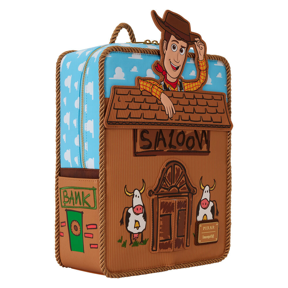Loungefly Disney Pixar – Sac à Dos Woody 30e Anniversaire (28 cm)