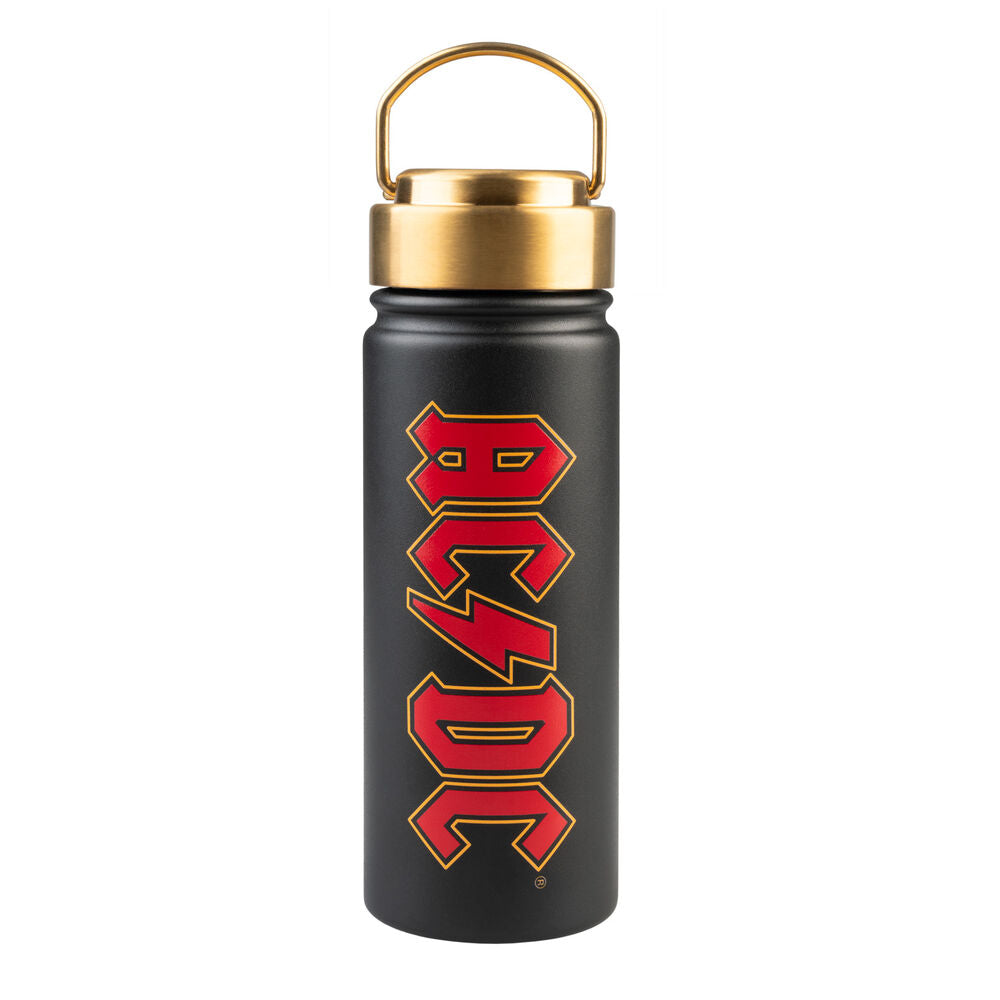 ⚡🎸 Bouteille en Acier Inoxydable AC/DC – 500 ml