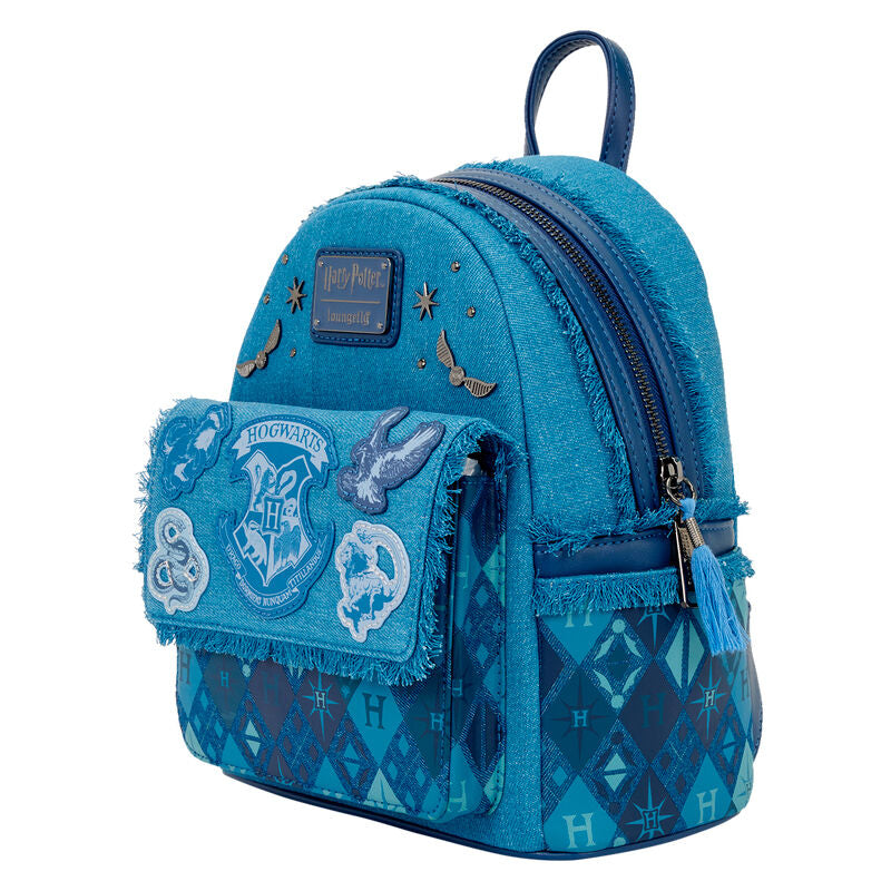Loungefly Harry Potter – Sac à Dos Poufsouffle en Velours (26 cm)