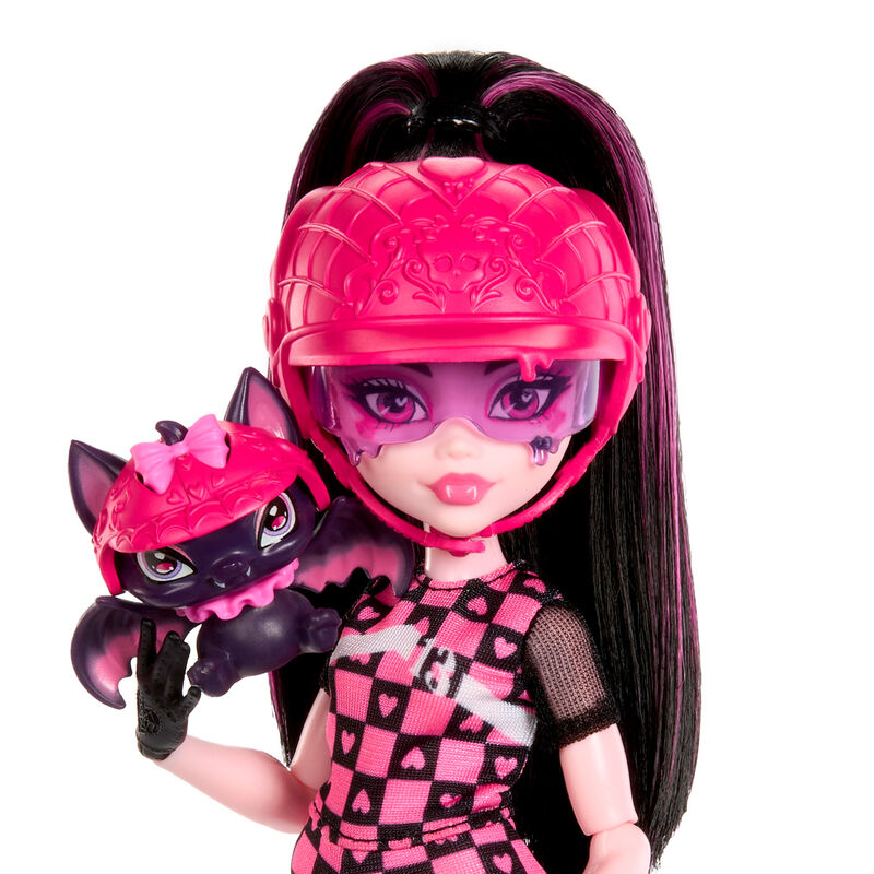 🛵 Monster High Draculaura + Scooter – Virée Glamour & Ghoulish 💜