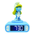 ⏰💙 Réveil veilleuse 3D – Schtroumpfette Les Schtroumpfs