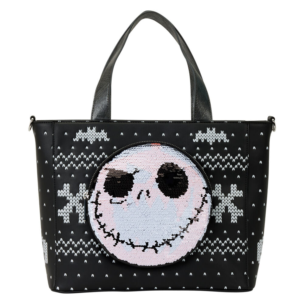 💀 Loungefly Disney Jack Skellington – Sac + Porte-Monnaie Nightmare Before Christmas 🕸️