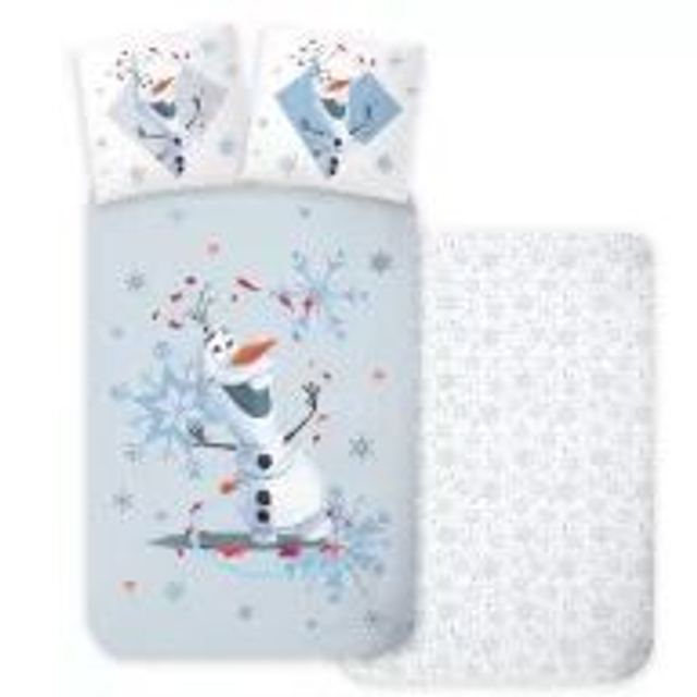 ❄️⛄ Parure de lit enfant Disney Frozen Olaf – 100 x 135 cm