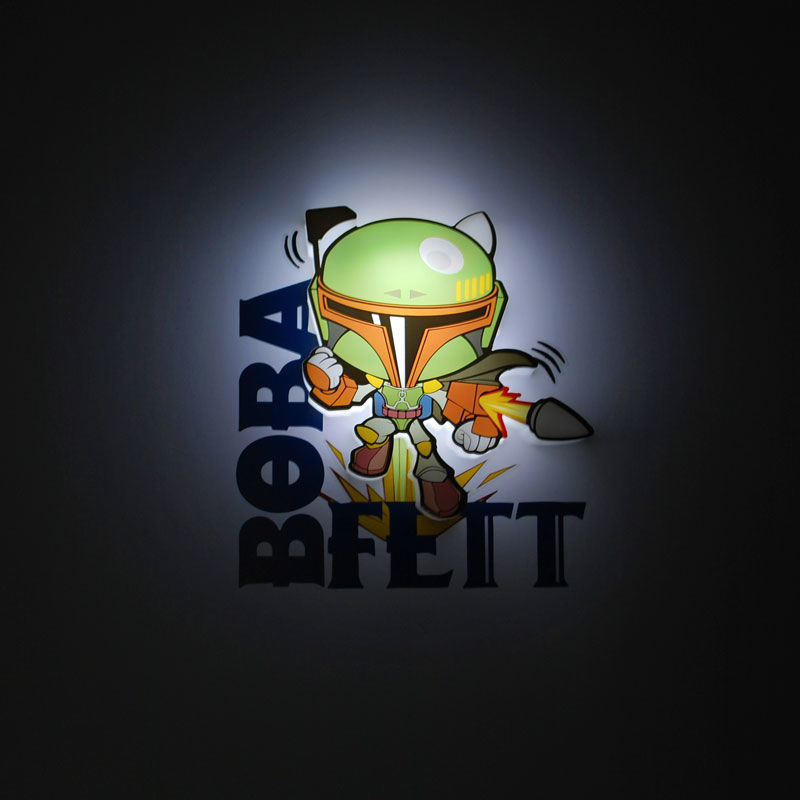 💡🎯 Lampe LED miniature – Boba Fett Star Wars