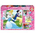 👑✨ Puzzle Progressif Princesses Disney – 12 / 16 / 20 / 25 pièces